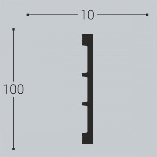 М20 Молдинг XPS BD (100*10)/22