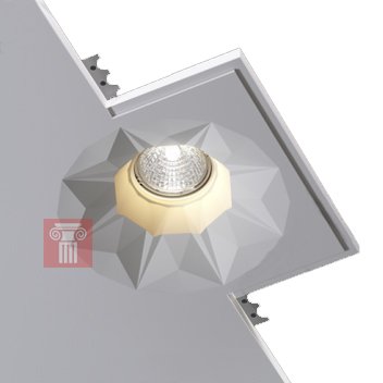 Гипсовый светильник SGS10 185х185х52