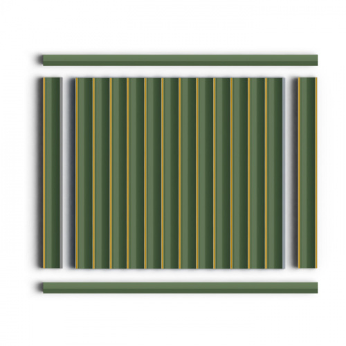 Молдинг HIWOOD D15V2 GN81G (15×15) 2,7м