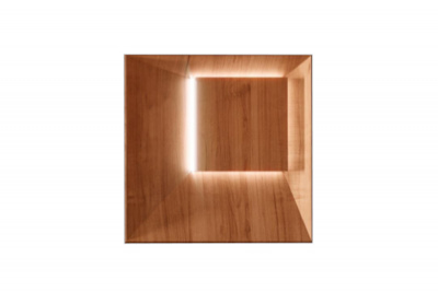 3D Дизайнерская панель из гипса MALEVICH PLATINUM LED МАТОВЫЕ, 600x600 мм, 0,36 м2