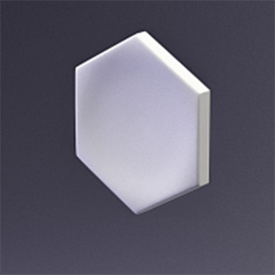 3D Дизайнерская панель из гипса HEKSA-button, 200x173x17 мм, 0,026м2, 38,5 шт. в 1 м2
