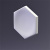 3D Дизайнерская панель из гипса HEKSA-button, 200x173x17 мм, 0,026м2, 38,5 шт. в 1 м2