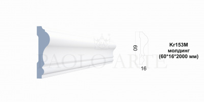 Kr153M Молдинг Konture (60*16*2000 мм)/37