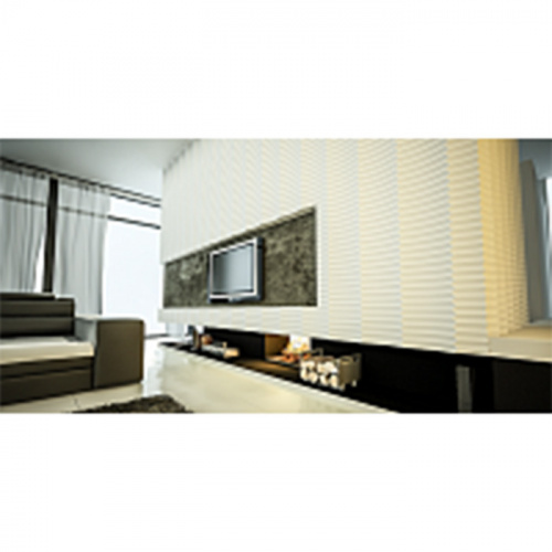 3D Дизайнерская панель из гипса RUFFLE 600*600мм, 0,36м2