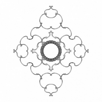 Розетка RODECOR Сад Шинуазри 87517CN 2310*1920 мм