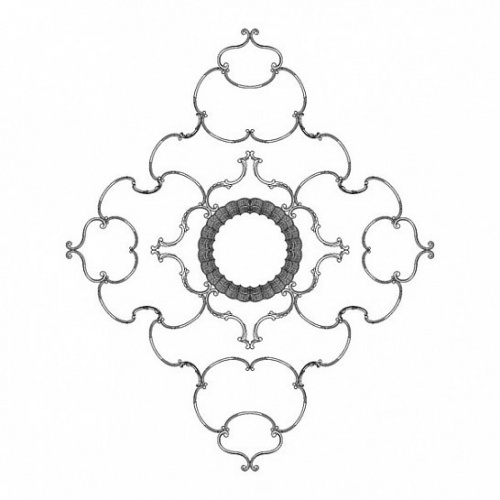 Розетка RODECOR Сад Шинуазри 87517CN 2310*1920 мм