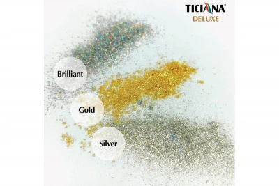 Пигмент блескообразующий серебро TICIANA DELUXE (0.1 кг) Silver (Силвер)