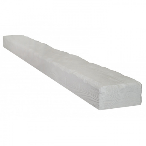 Балка ArnoDecor Рустик Белая 100*60 мм, 1 м