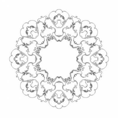 Розетка RODECOR Сад Шинуазри 87513CN 3000*3000 мм