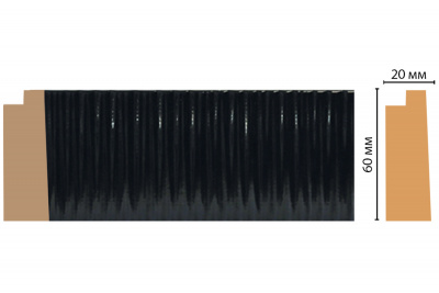 611-195 Багет DECOMASTER (60*20*2900 мм)