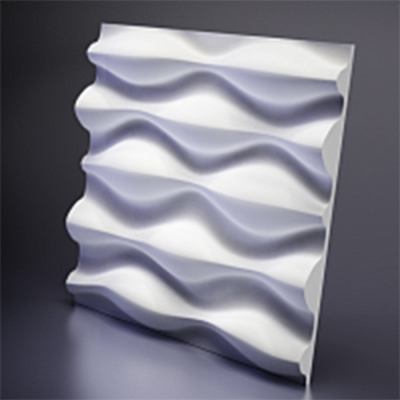 3D Дизайнерская панель из гипса DROP, 600x600 мм, 0,36 м2