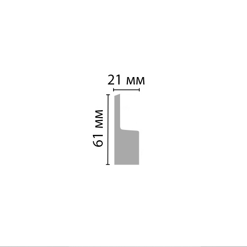 D305/18 Молдинг ДМ (61*21*2900 мм) 