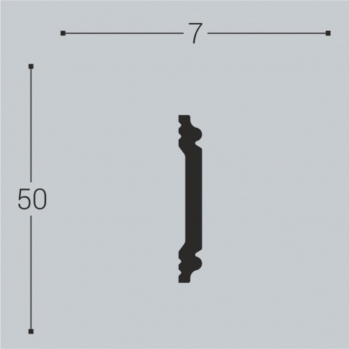 М5 Молдинг XPS BD (50*7)/34