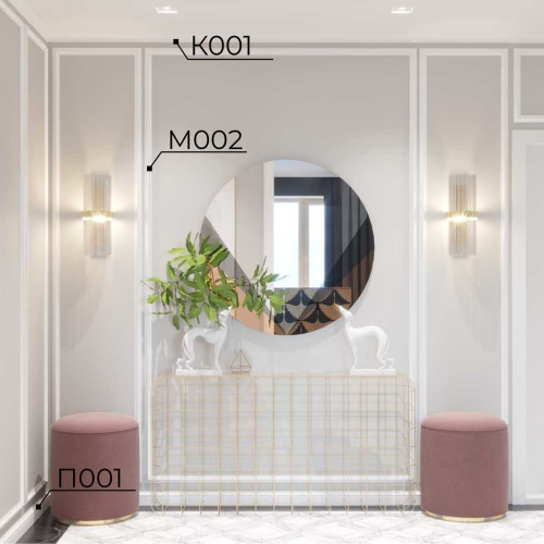 Молдинг MX002 (40х17х2000мм)