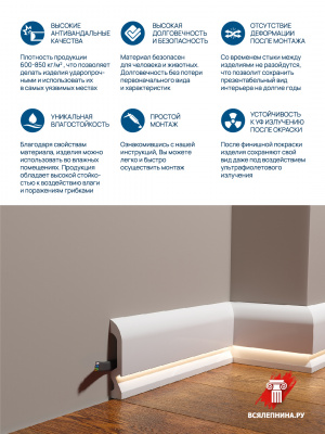 DD700/Плинтус DecorDizayn (100x18.1x2000мм)/13 ESTET