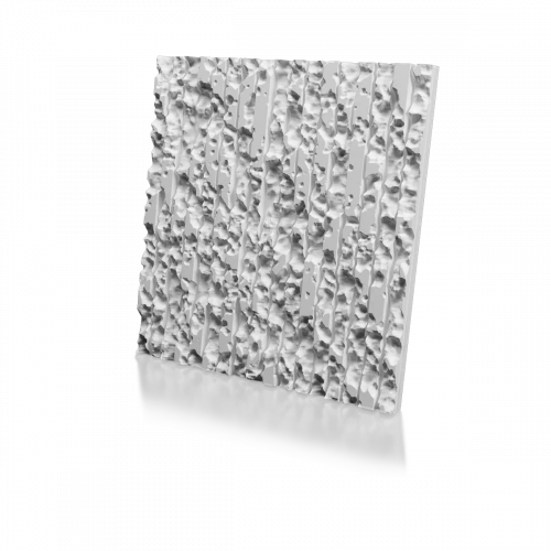 3D Дизайнерская панель из гипса ТЕО, 600x600 мм, 0,36 м2