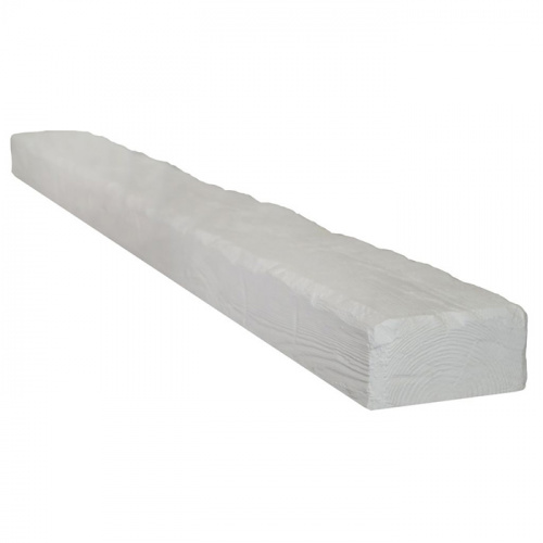 Балка ArnoDecor Рустик Белая 100*60 мм, 2 м