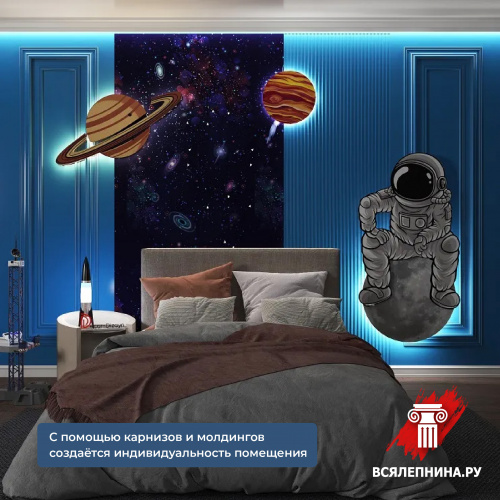 DD504/Карниз DecorDizayn (115x115x2000мм)/8*