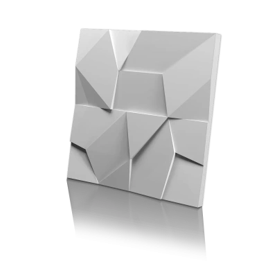 3D Дизайнерская панель из гипса ROCK, 600*600мм, 0,36м2