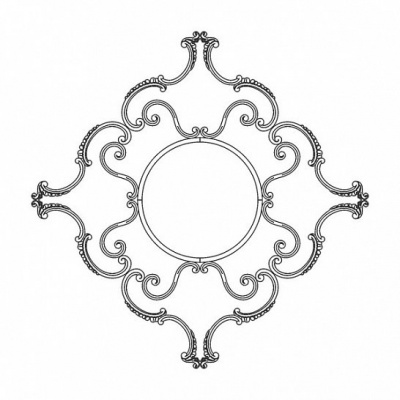 Розетка RODECOR Сад Шинуазри 87503CN 1000*1000 мм