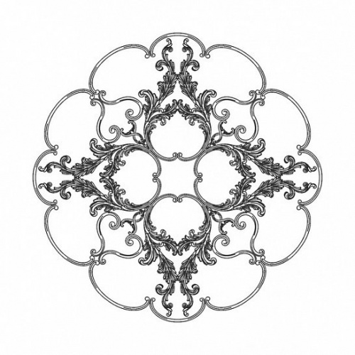 Розетка RODECOR Сад Шинуазри 87509CN 1100*1100 мм