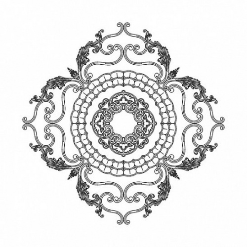 Розетка RODECOR Сад Шинуазри 87502CN 1040*1040 мм