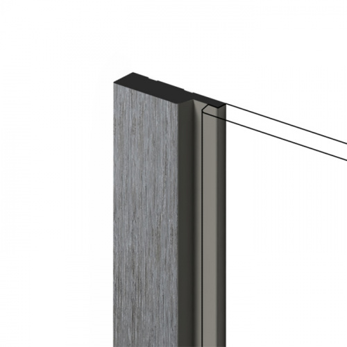 Финишный молдинг HIWOOD LF124A GN68 (42×12) 2,7м 