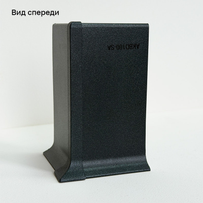 Угол NEEXY E-AKBD80-SA 80мм муар антрацит (цинк) внешний