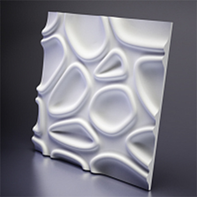 3D Дизайнерская панель из гипса CAPSUL, 600x600 мм, 0,36 м2
