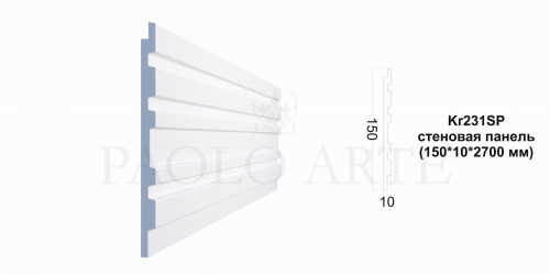 Kr231SP/2,7 Стеновая панель Konture (150*10*2700 мм)/17