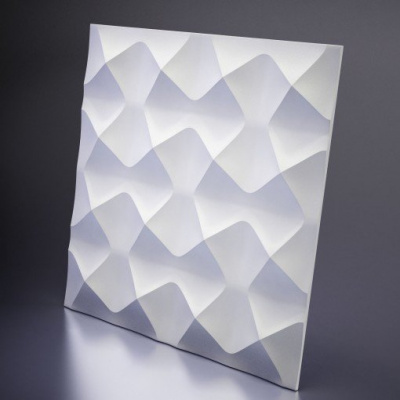 3D Дизайнерская панель из гипса AURA, 600x600 мм, 0,36 м2