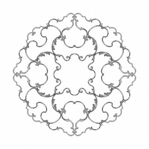 Розетка RODECOR Сад Шинуазри 87512CN 2000*2000 мм