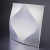 3D Дизайнерская панель из гипса SOUL, 600x600 мм, 0,36 м2