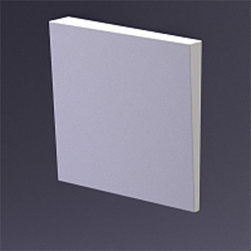 3D Дизайнерская панель из гипса KVADRO-gamma в покрытии PLATINUM МАТ, 200x200x30 мм