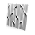 3D Дизайнерская панель из гипса PALMETTE-1, 600x600 мм, 0,36 м2