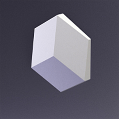 3D Дизайнерская панель из гипса CUBE-solo, 200x173x35 мм, 0,026м2, 38,5 шт. в 1 м2