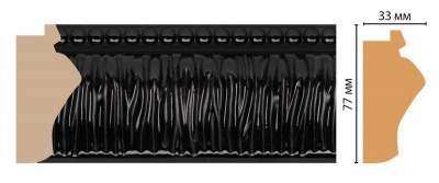 527-195/12 Багет DECOMASTER (77*33*2900 мм)