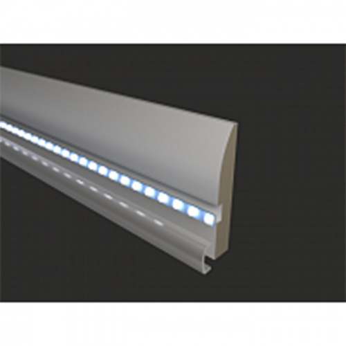 Напольный плинтус PN 080 LED (95х16х2000)