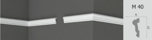 Молдинг Де-Багет XPS POLYMER М (40*25)