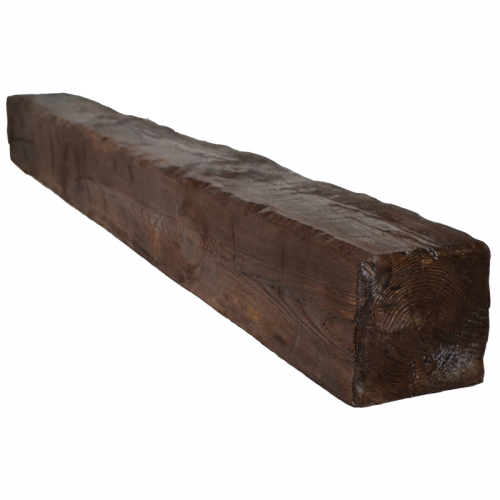 Балка ArnoDecor Рустик Темный дуб 195*195 мм, 1 м