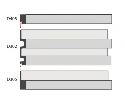 D305/18 Молдинг ДМ (61*21*2900 мм) 