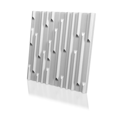 3D Дизайнерская панель из гипса SOLITUDE, 600x600 мм, 0,36 м2