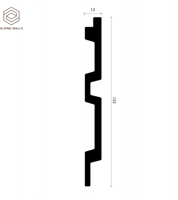 Декоративная панель ALPINE WALLS LA ECO0201 122*12*2900