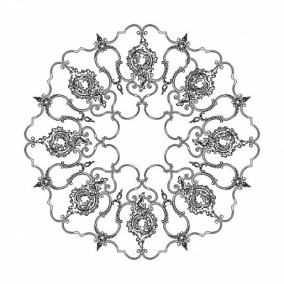 Розетка RODECOR Сад Шинуазри 87511CN 1700*1700 мм