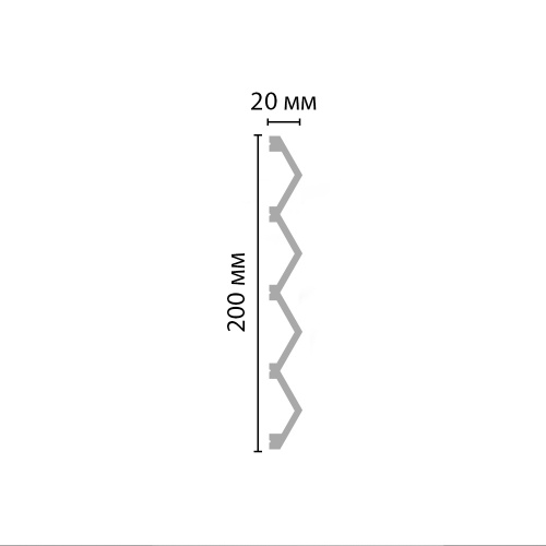 D324 Панель ДМ (200*20*2900мм) 