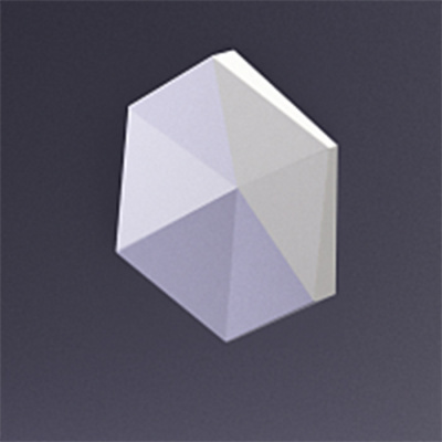 3D Дизайнерская панель из гипса CUBE-Ex2, 200x173x29 мм, 0,026м2, 38,5 шт. в 1 м2