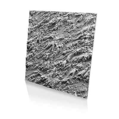 3D Панель из гипса TRAVERTINE SPN10-1 600*600мм