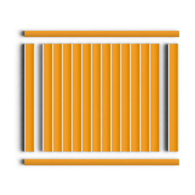 Молдинг HIWOOD D15V2 Y5 (15×15) 2,7м