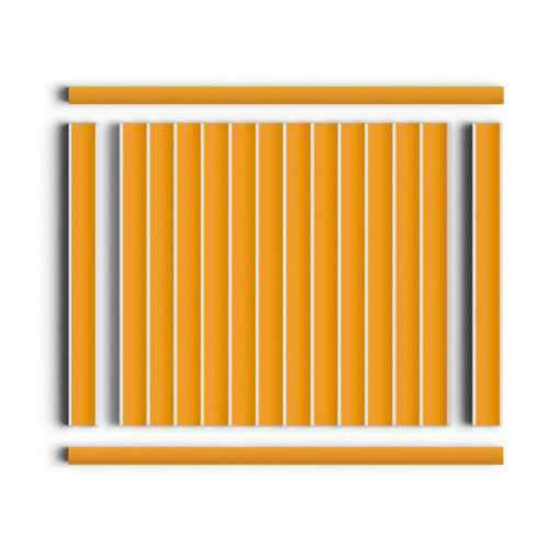 Молдинг HIWOOD D15V2 Y5 (15×15) 2,7м