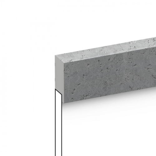 Финишный молдинг HIWOOD LF1 W50 (50×17) 2,7м